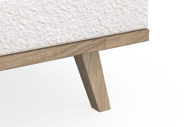 Copenhagen 3-sits Soffa i Bouclé - Vit - Möbler - Vardagsrum - Soffor - 3-sits soffor