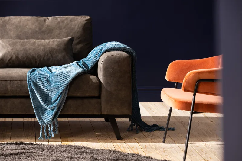 Copenhagen 3-sits Soffa i Konstläder - Mörkgrå - Möbler - Vardagsrum - Soffor - 3-sits soffor