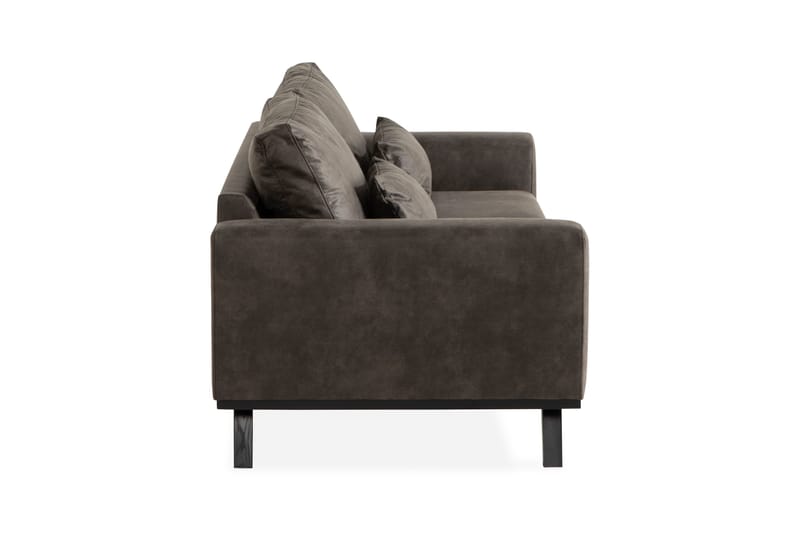 Copenhagen 3-sits Soffa i Konstläder - Mörkgrå - Möbler - Vardagsrum - Soffor - 3-sits soffor
