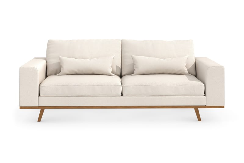 Copenhagen 3-sits Tygsoffa - Beige - Möbler - Vardagsrum - Soffor - 3-sits soffor