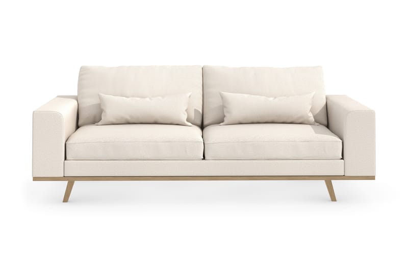 Copenhagen 3-sits Tygsoffa - Beige - Möbler - Vardagsrum - Soffor - 3-sits soffor