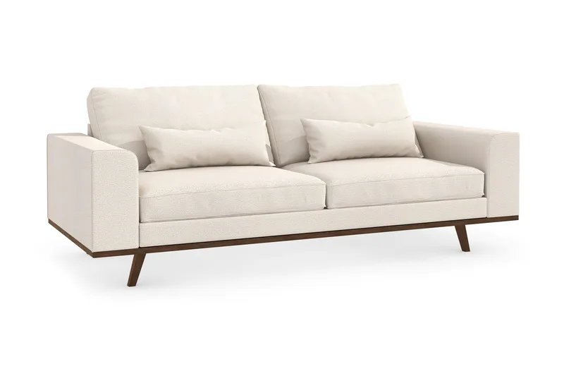 Copenhagen 3-sits Tygsoffa - Beige - Möbler - Vardagsrum - Soffor - 3-sits soffor