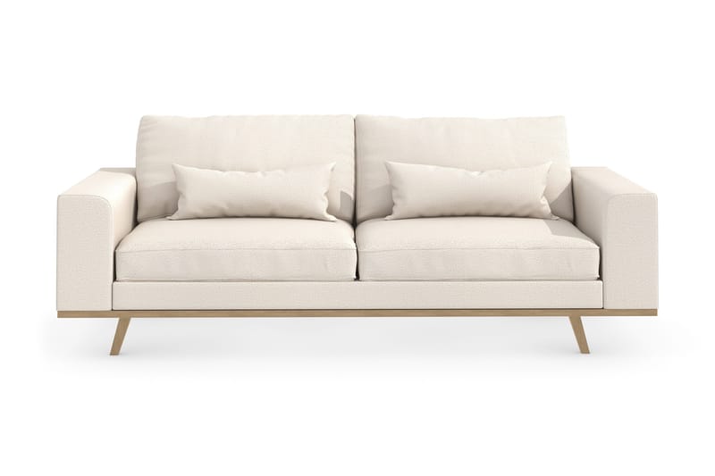 Copenhagen 3-sits Tygsoffa - Beige - Möbler - Vardagsrum - Soffor - 3-sits soffor
