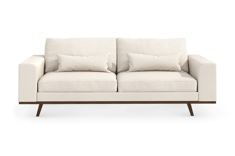 Copenhagen 3-sits Tygsoffa - Beige - Möbler - Vardagsrum - Soffor - 3-sits soffor