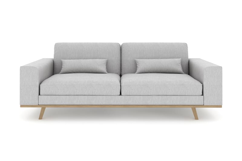 Copenhagen 3-sits Tygsoffa - Grå - Möbler - Vardagsrum - Soffor - 3-sits soffor