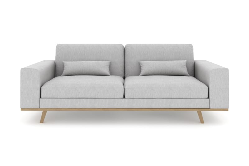 Copenhagen 3-sits Tygsoffa - Grå - Möbler - Vardagsrum - Soffor - 3-sits soffor