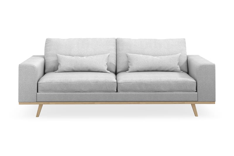 Copenhagen 3-sits Tygsoffa - Ljusgrå - Möbler - Vardagsrum - Soffor - 3-sits soffor