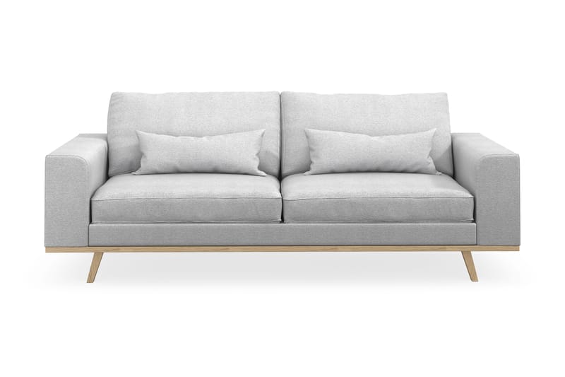 Copenhagen 3-sits Tygsoffa - Ljusgrå - Möbler - Vardagsrum - Soffor - 3-sits soffor
