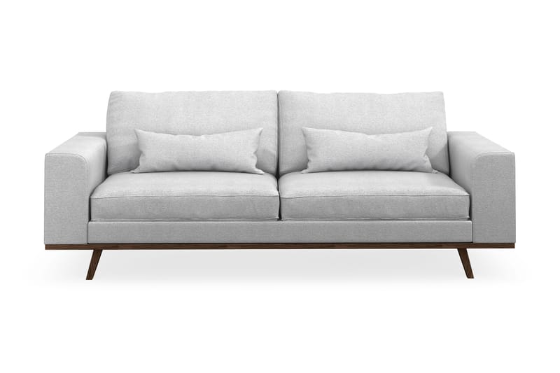 Copenhagen 3-sits Tygsoffa - Ljusgrå - Möbler - Vardagsrum - Soffor - 3-sits soffor