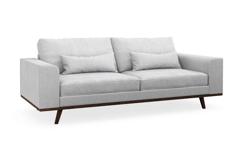 Copenhagen 3-sits Tygsoffa - Ljusgrå - Möbler - Vardagsrum - Soffor - 3-sits soffor