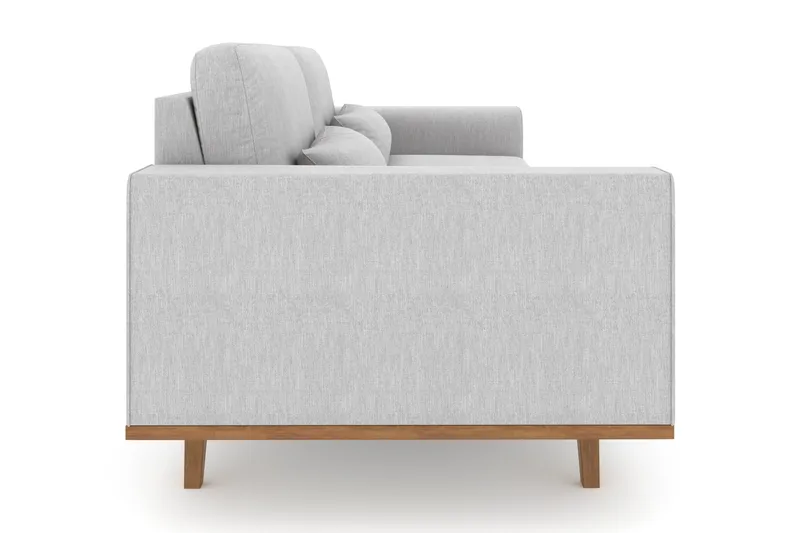 Copenhagen 3-sits Tygsoffa - Ljusgrå - Möbler - Vardagsrum - Soffor - 3-sits soffor