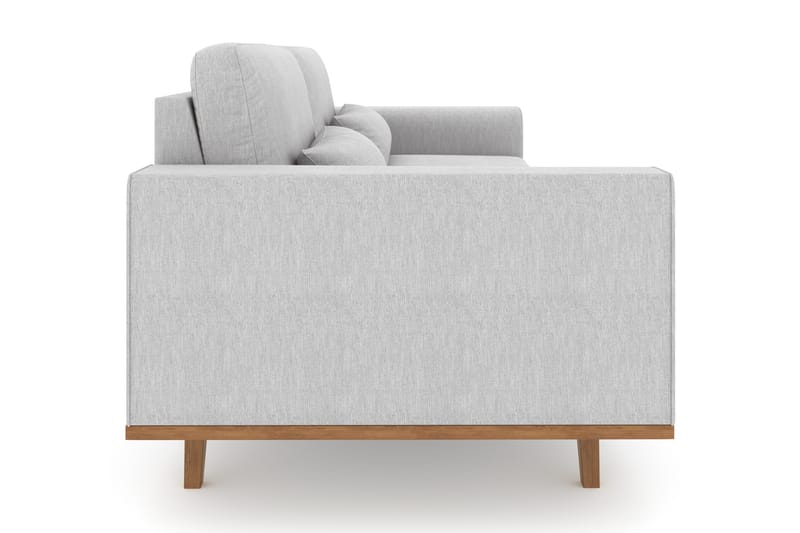 Copenhagen 3-sits Tygsoffa - Ljusgrå - Möbler - Vardagsrum - Soffor - 3-sits soffor