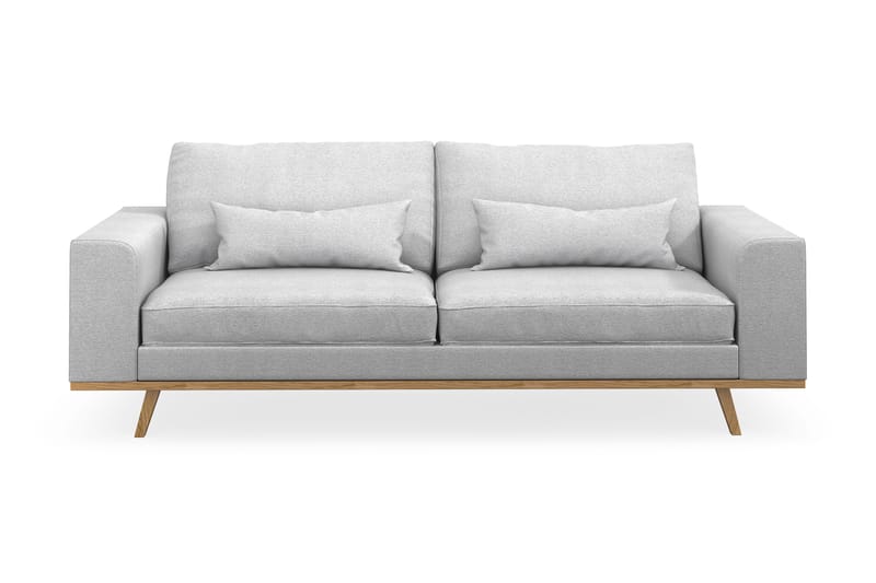 Copenhagen 3-sits Tygsoffa, Ljusgrå