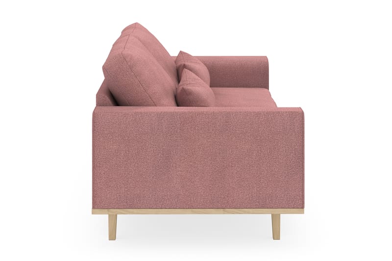 Copenhagen 3-sits Tygsoffa - Rosa - Möbler - Vardagsrum - Soffor - 3-sits soffor
