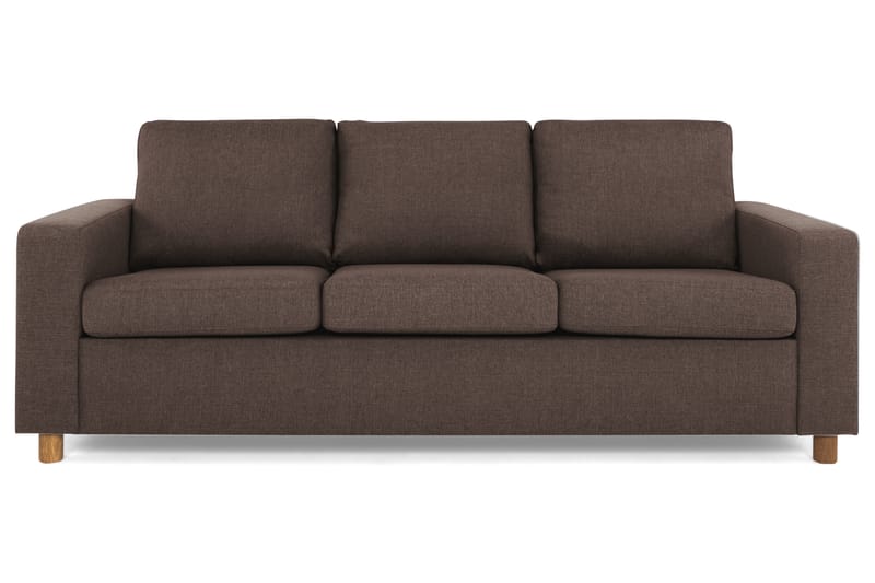 Crazy 3-sits Tygsoffa - Brun - Möbler - Vardagsrum - Soffor - 3-sits soffor