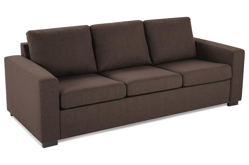 Crazy 3-sits Tygsoffa - Brun - Möbler - Vardagsrum - Soffor - 3-sits soffor