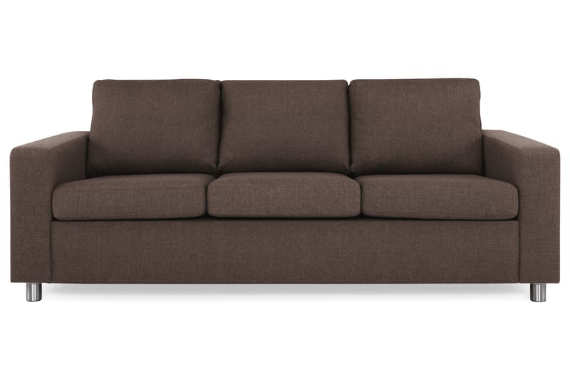 Crazy 3-sits Tygsoffa - Brun - Möbler - Vardagsrum - Soffor - 3-sits soffor
