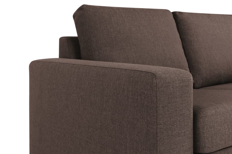 Crazy 3-sits Tygsoffa - Brun - Möbler - Vardagsrum - Soffor - 3-sits soffor