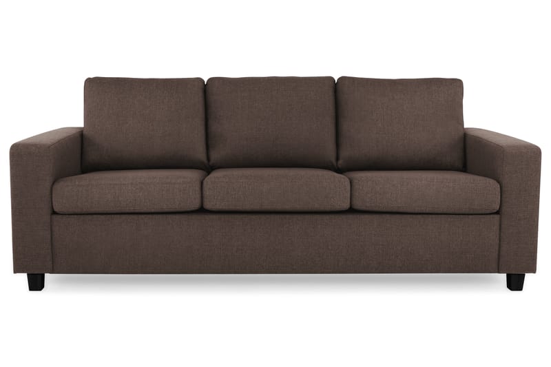 Crazy 3-sits Tygsoffa - Brun - Möbler - Vardagsrum - Soffor - 3-sits soffor