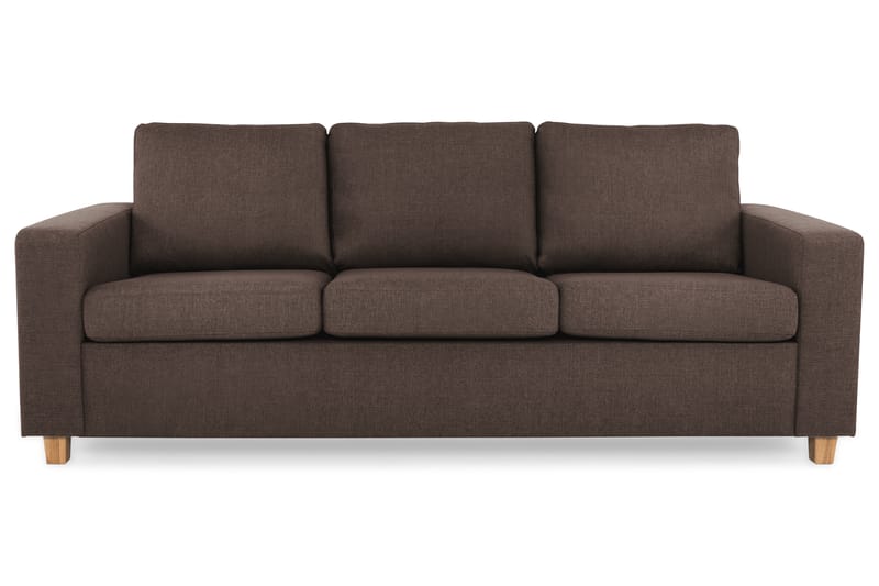 Crazy 3-sits Tygsoffa - Brun - Möbler - Vardagsrum - Soffor - 3-sits soffor