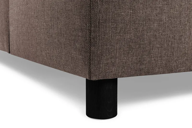 Crazy 3-sits Tygsoffa - Brun - Möbler - Vardagsrum - Soffor - 3-sits soffor