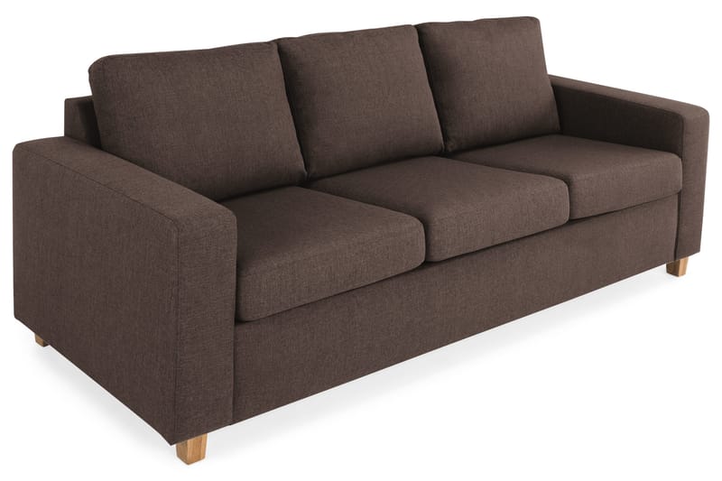 Crazy 3-sits Tygsoffa - Brun - Möbler - Vardagsrum - Soffor - 3-sits soffor