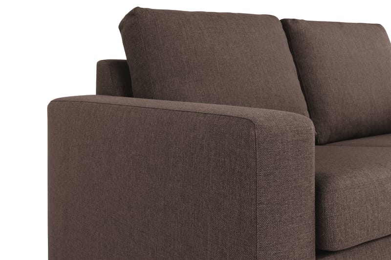 Crazy 3-sits Tygsoffa - Brun - Möbler - Vardagsrum - Soffor - 3-sits soffor