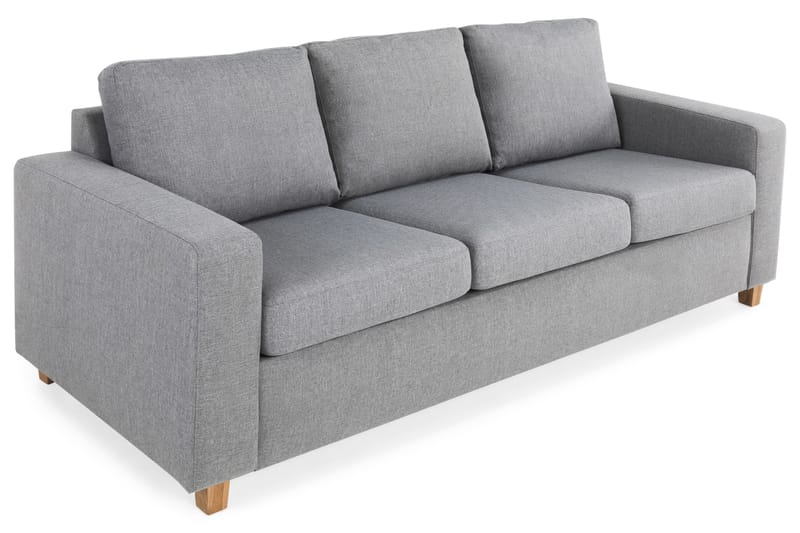 Crazy 3-sits Tygsoffa - Grå - Möbler - Vardagsrum - Soffor - 3-sits soffor