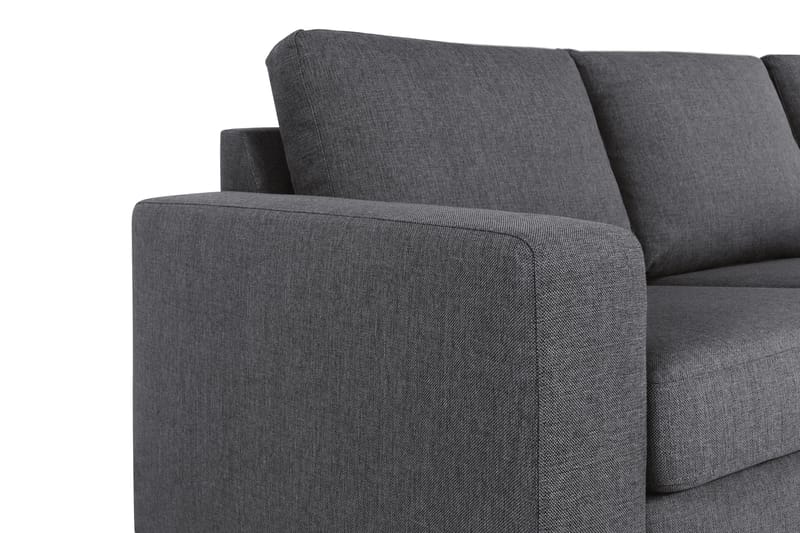 Crazy 3-sits Tygsoffa - Mörkgrå - Möbler - Vardagsrum - Soffor - 3-sits soffor