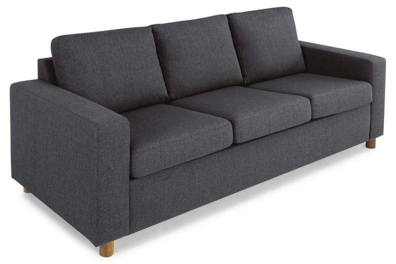 Crazy 3-sits Tygsoffa - Mörkgrå - Möbler - Vardagsrum - Soffor - 3-sits soffor