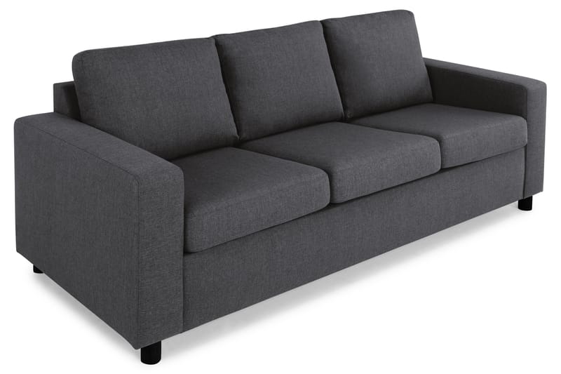 Crazy 3-sits Tygsoffa - Mörkgrå - Möbler - Vardagsrum - Soffor - 3-sits soffor