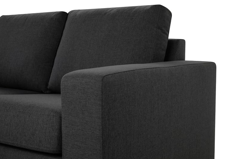 Crazy 3-sits Tygsoffa - Mörkgrå - Möbler - Vardagsrum - Soffor - 3-sits soffor