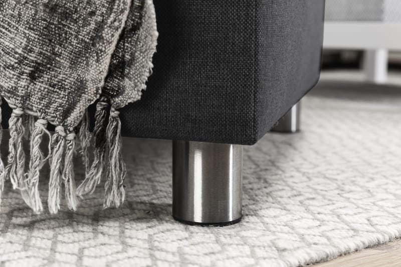 Crazy 3-sits Tygsoffa - Mörkgrå - Möbler - Vardagsrum - Soffor - 3-sits soffor