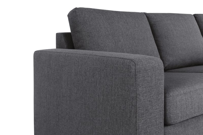 Crazy 3-sits Tygsoffa - Mörkgrå - Möbler - Vardagsrum - Soffor - 3-sits soffor