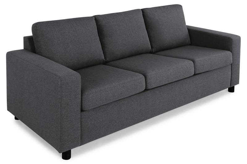 Crazy 3-sits Tygsoffa - Mörkgrå - Möbler - Vardagsrum - Soffor - 3-sits soffor