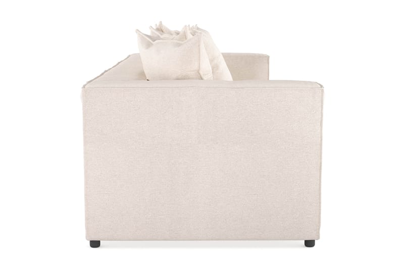 Cubo 4-sits Djup Modulsoffa i Tyg - Beige - Möbler - Vardagsrum - Soffor - 3-sits soffor