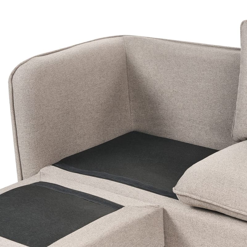 3-sits soffa Dalvik - Brun - Möbler - Vardagsrum - Soffor - Hörnsoffor