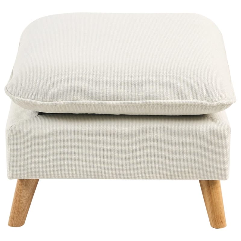 3-sits soffa Dalvik - Vit, brun - Möbler - Vardagsrum - Soffor - Hörnsoffor