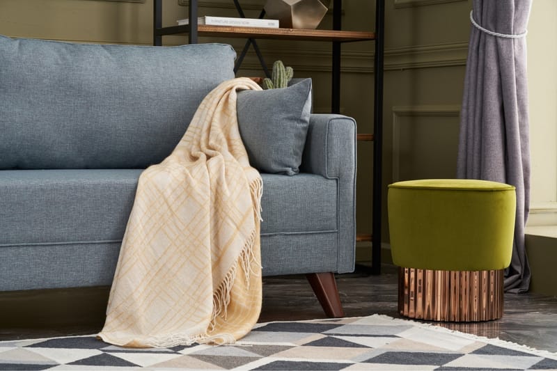DENMARK 3-sits Soffa Blå/Natur - Möbler - Vardagsrum - Soffor - 3-sits soffor