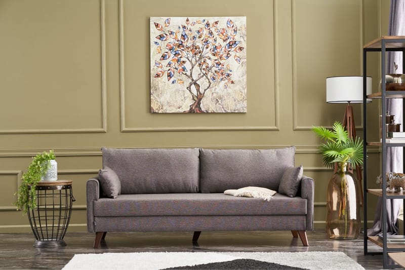 DENMARK 3-sits Soffa Brun - Möbler - Vardagsrum - Soffor - 3-sits soffor