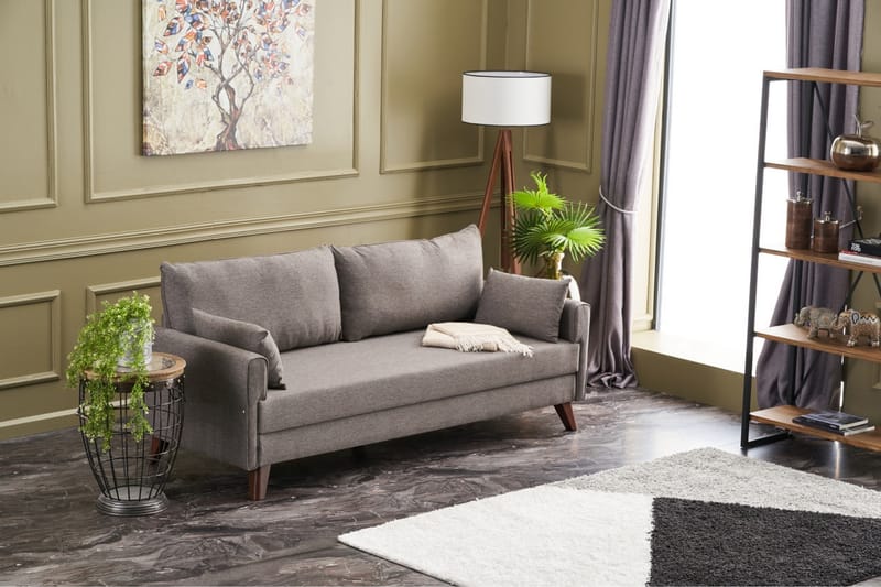 DENMARK 3-sits Soffa Brun - Möbler - Vardagsrum - Soffor - 3-sits soffor