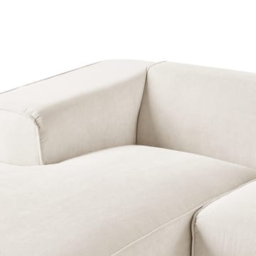 3-sits soffa Dolva - Vit, Svart/Högervänd/Manchestertyg - Möbler - Vardagsrum - Soffor - Modulsoffor - Komplett modulsoffa