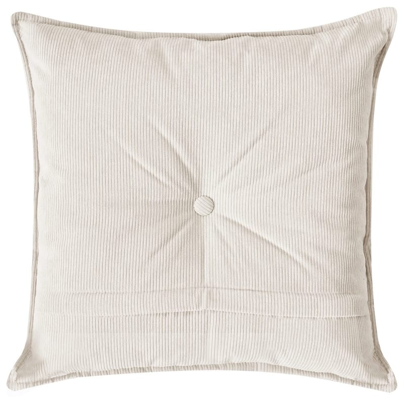 3-sits soffa Dolva - Vit, Svart/Högervänd/Manchestertyg - Möbler - Vardagsrum - Soffor - Divansoffa & schäslong