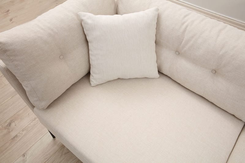 Dorval Soffa 3-sits - Beige - Möbler - Vardagsrum - Soffor - 3-sits soffor