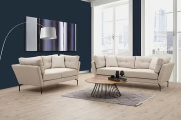 Dorval Soffa 3-sits - Beige - Möbler - Vardagsrum - Soffor - 3-sits soffor