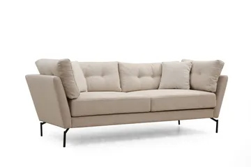 Dorval Soffa 3-sits - Beige - Möbler - Vardagsrum - Soffor - 3-sits soffor
