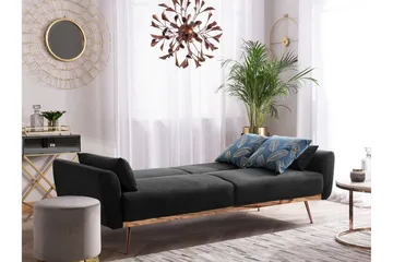 Eina Soffa 2-4 Sits - Svart - Möbler - Vardagsrum - Soffor - 3-sits soffor