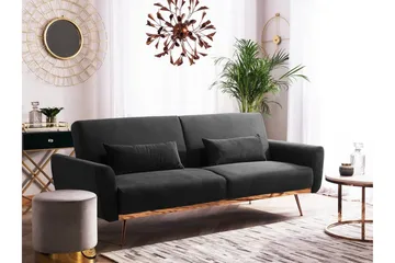 Eina Soffa 2-4 Sits - Svart - Möbler - Vardagsrum - Soffor - 3-sits soffor