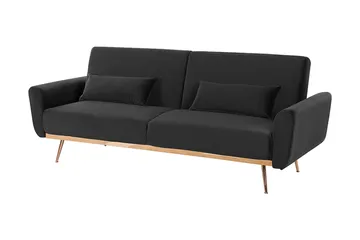 Eina Soffa 2-4 Sits - Svart - Möbler - Vardagsrum - Soffor - 3-sits soffor