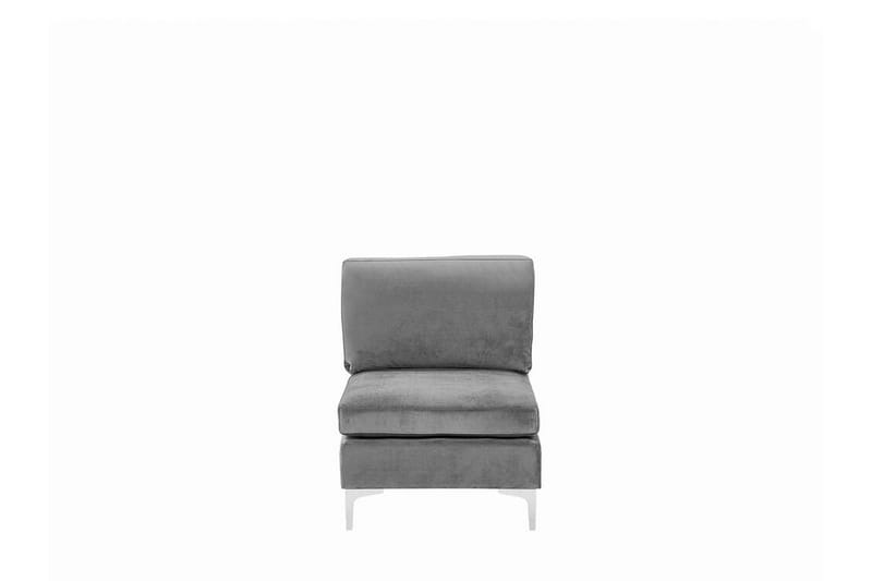 EINAREN 3-sits Soffa Sammet/Grå - Möbler - Vardagsrum - Soffor - 3-sits soffor